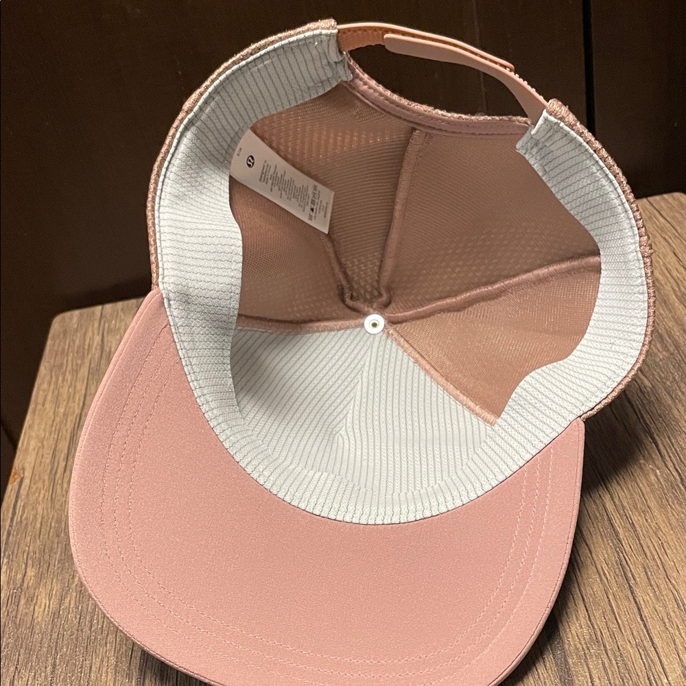 Lululemon Pink Mesh Trucker Hats size small - Picture 2 of 5